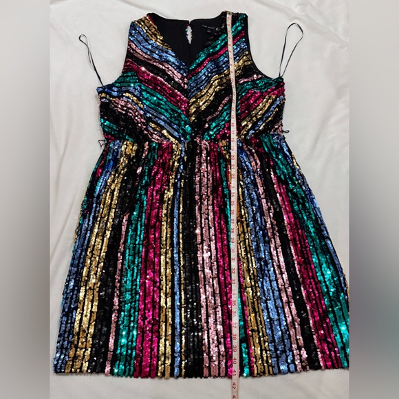 Lane Bryant Multi-Colored Sequin Party Formal Dress Size 20 - Picture 11 of 13